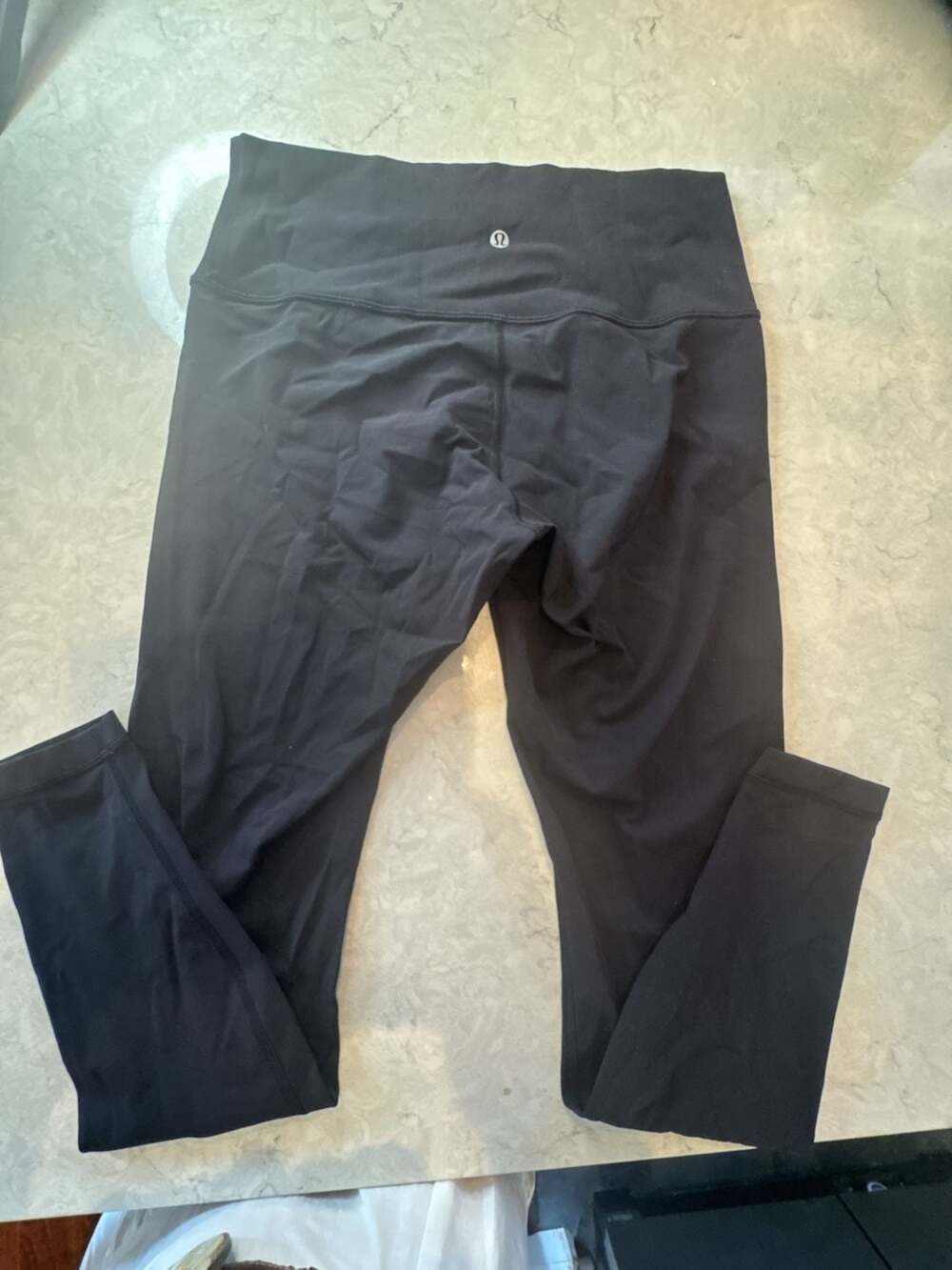 lululemon athletica Align 14 flat waist. 28" Inseam Black Pull On Leggings